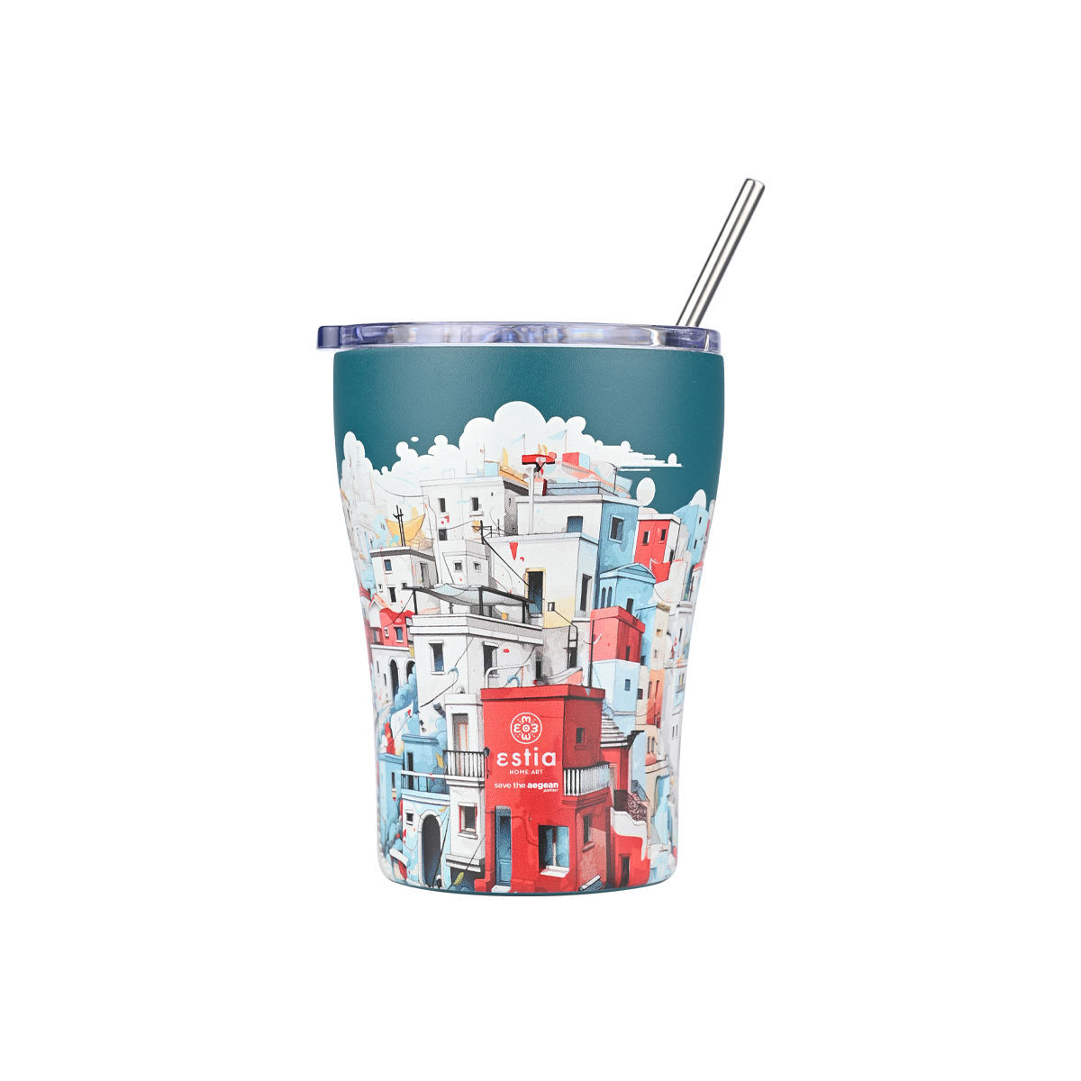 ESTIA ESTIA ΘΕΡΜΟΣ COFFEE MUG SAVE THE AEGEAN 350ml URBAN MYTHOS