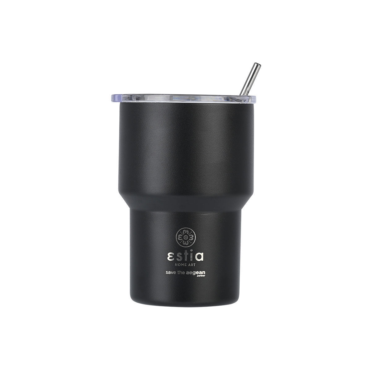 ESTIA ESTIA ΘΕΡΜΟΣ MUG LITE SAVE THE AEGEAN 4000ml MIDNIGHT BLACK