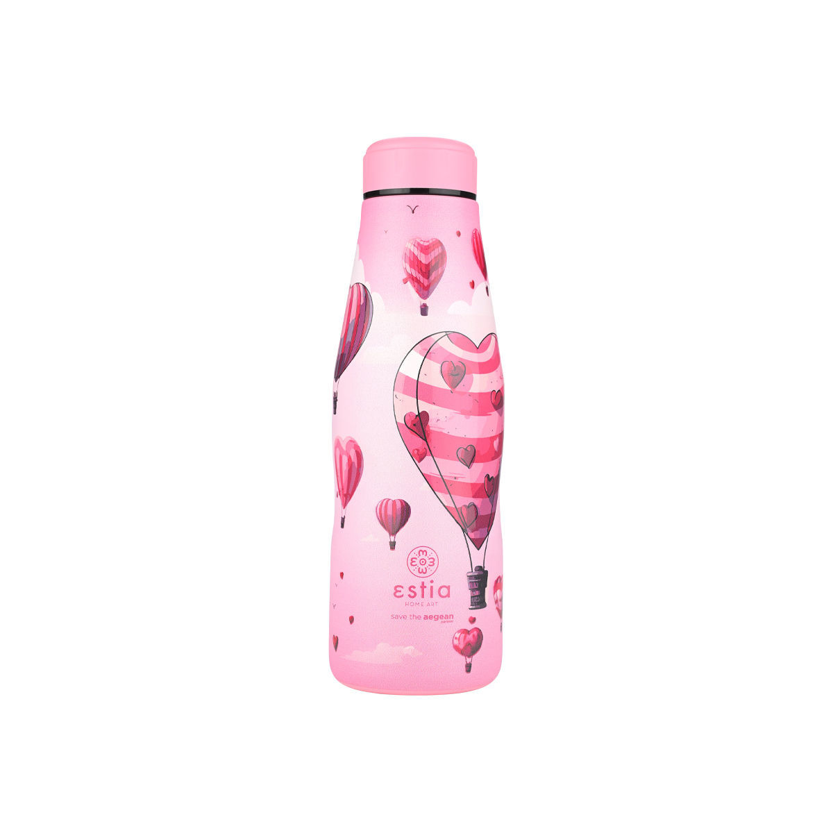 ESTIA ESTIA ΘΕΡΜΟΣ TRAVEL FLASK SAVE THE AEGEAN 500ml LOVE ASCEND