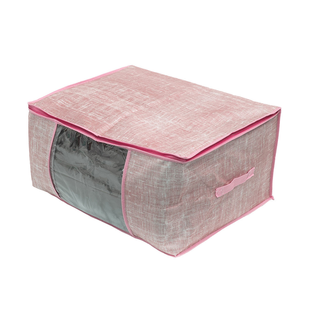ESTIA ESTIA ΘΗΚΗ ΑΠΟΘΗΚΕΥΣΗΣ CORAL NON WOVEN ΥΦΑΣΜΑΤΙΝΗ ΜΕ ΔΙΠΛΟ ΦΕΡΜΟΥΑΡ 60x45x30cm