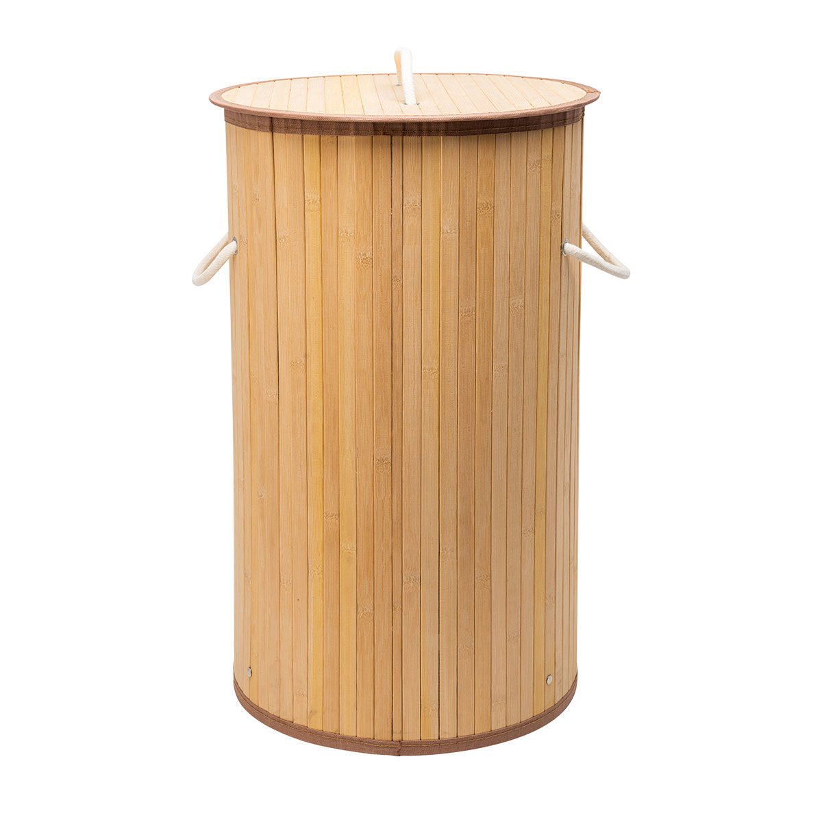 ESTIA ESTIA ΚΑΛΑΘΙ ΑΠΛΥΤΩΝ BAMBOO ESSENTIALS ΠΤΥΣΣΟΜΕΝΟ ΣΤΡΟΓΓΥΛΟ 57lt