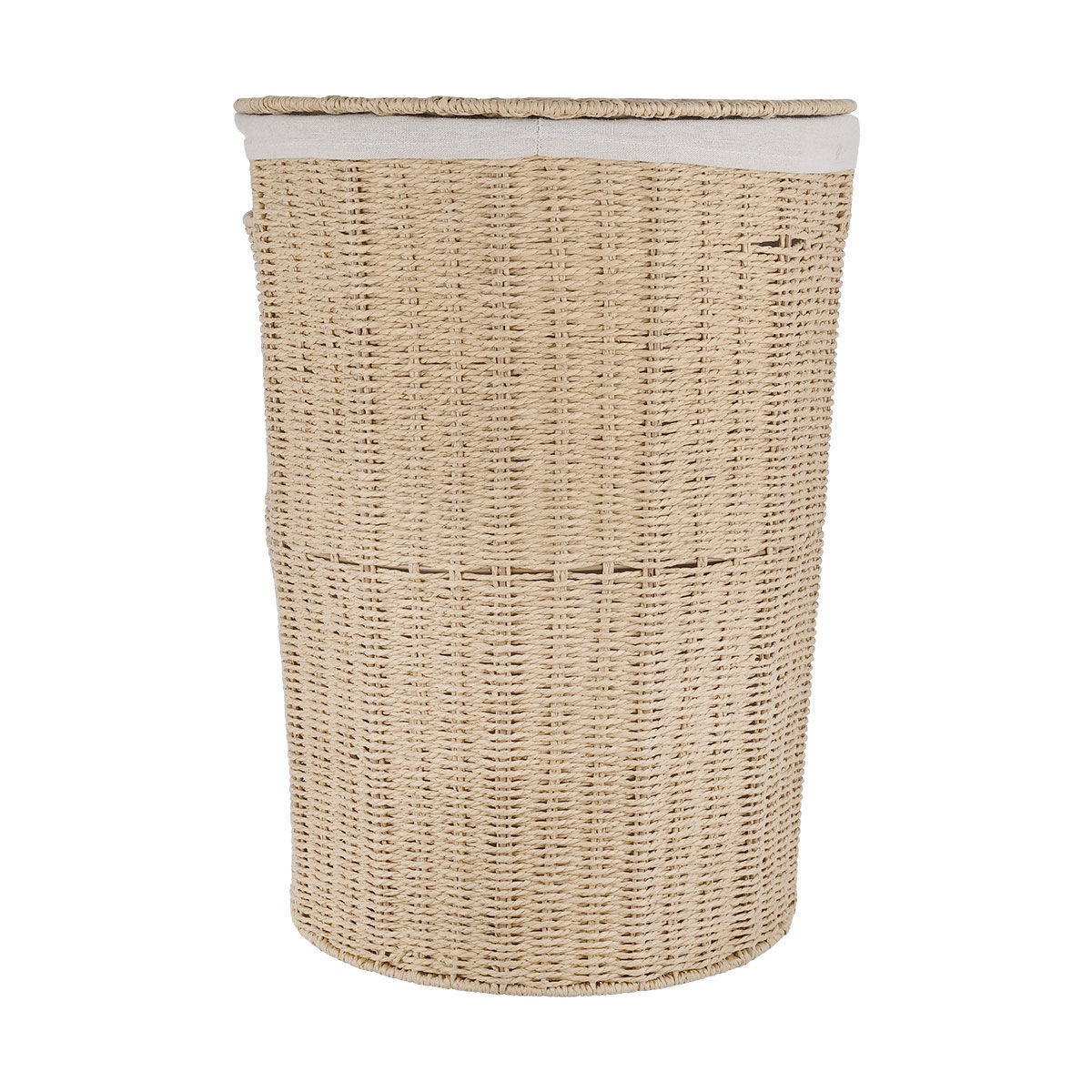 ESTIA ESTIA ΚΑΛΑΘΙ ΑΠΛΥΤΩΝ BOTANICA 40x40x55cm ME ΕΣΩΤΕΡΙΚΗ ΕΠΕΝΔΥΣΗ & ΚΑΠΑΚΙ