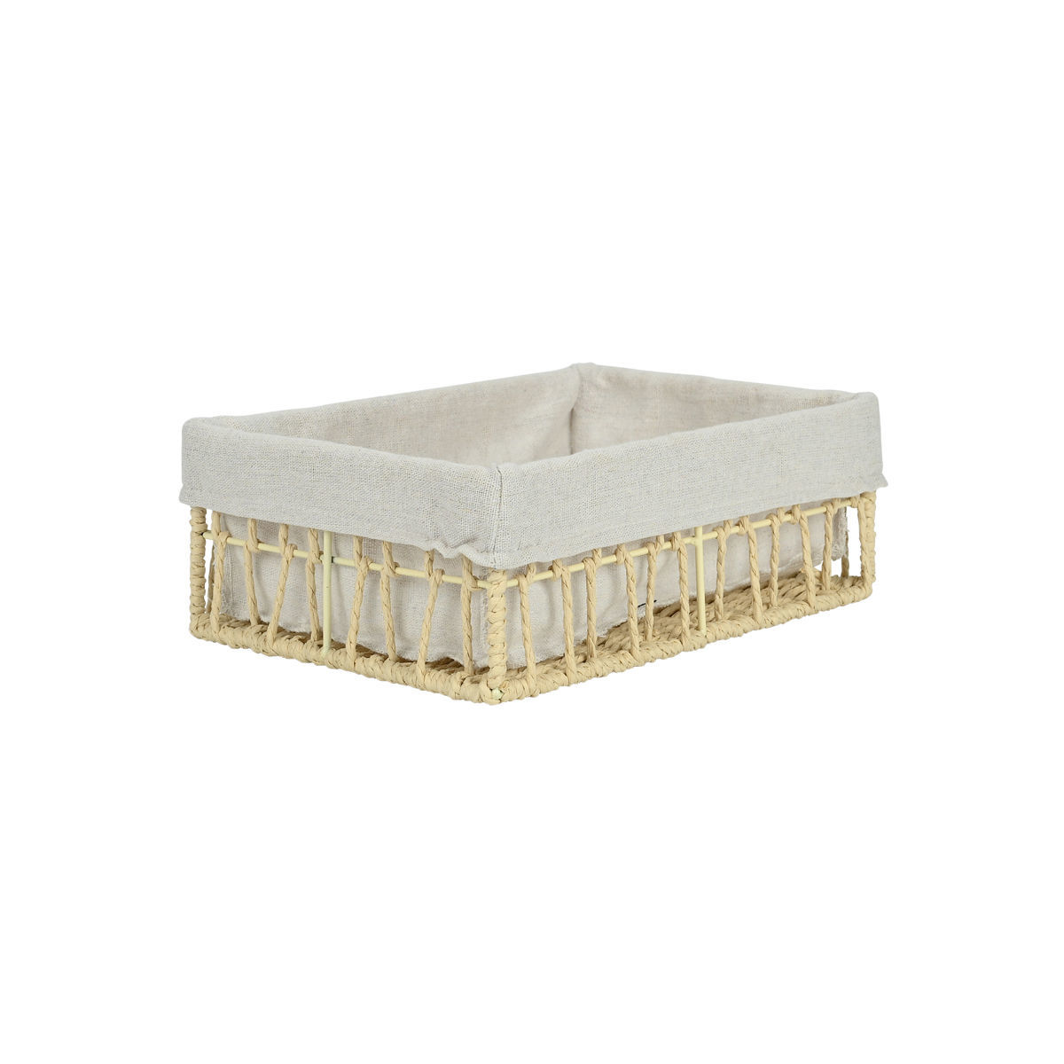 Estia Καλάθι αποθήκευσης & οργάνωσης NEST 28x20x10cm Μπέζ