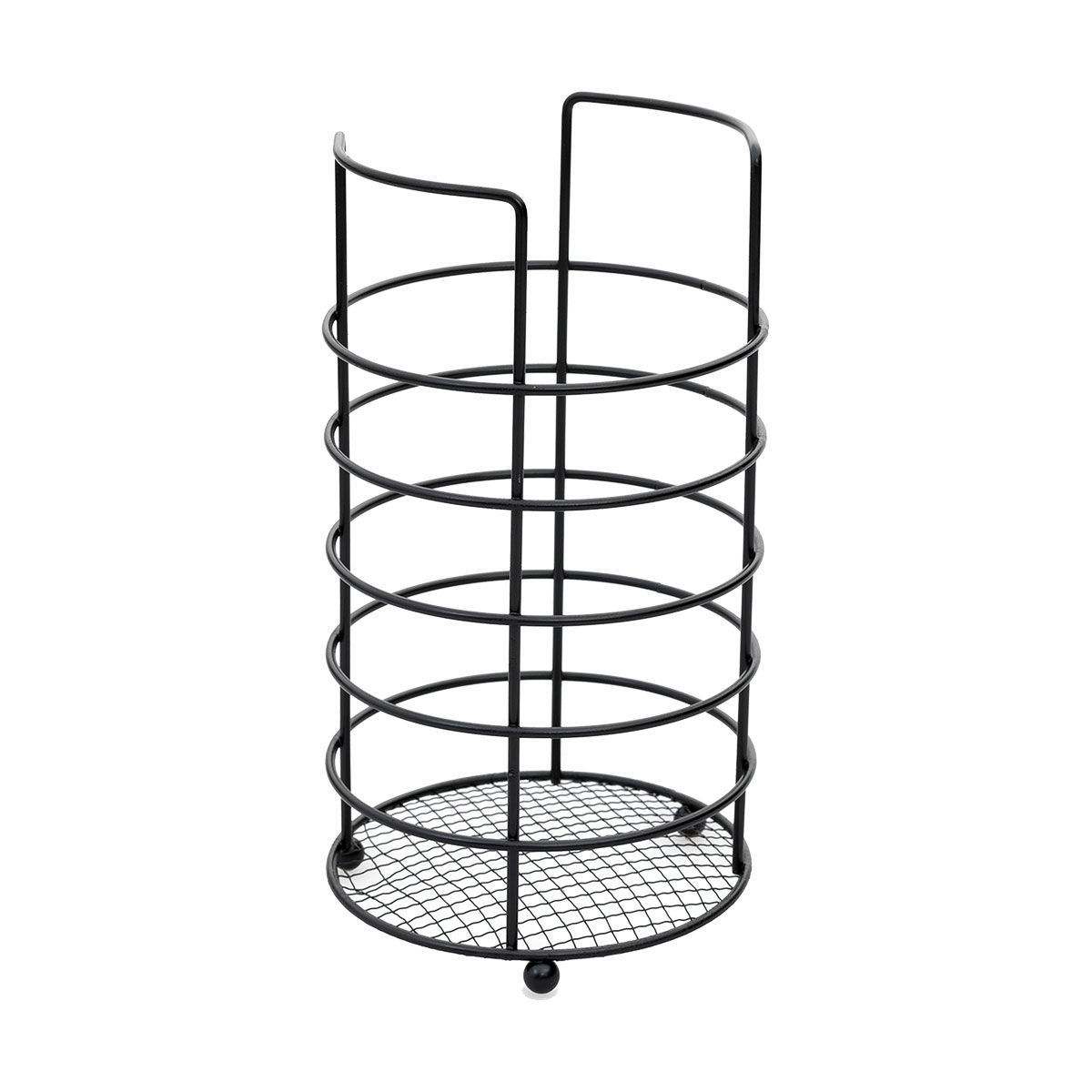 Estia Κουταλοθήκη METAL BLACK μεταλλική 21x11cm Μαύρη