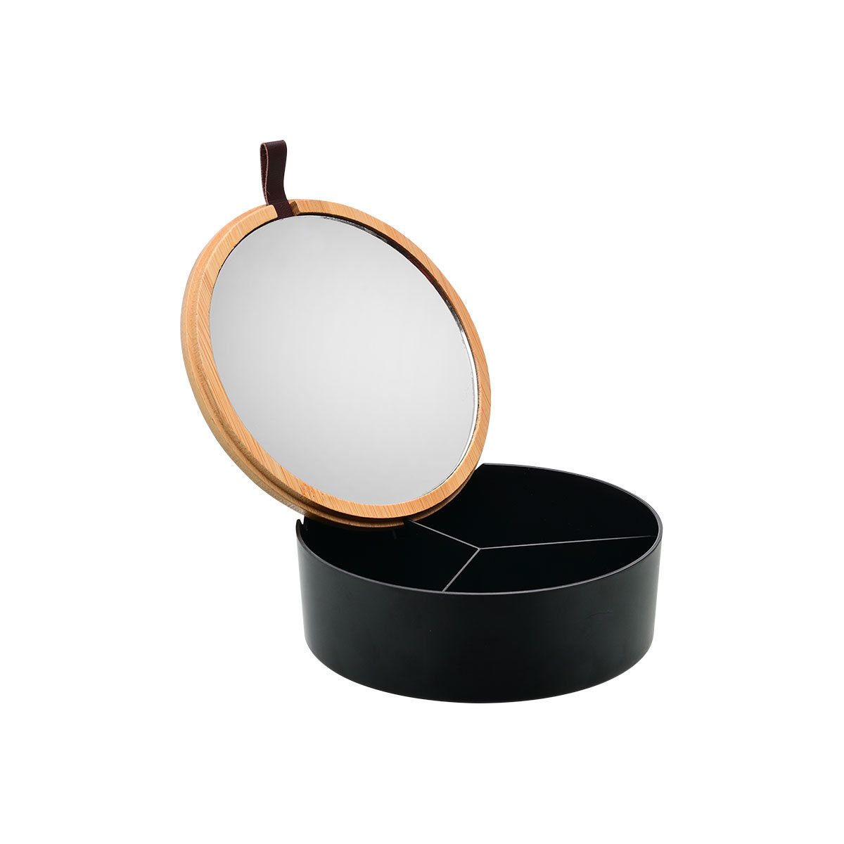 Estia Κουτί αποθήκευσης & οργάνωσης BAMBOO ESSENTIALS με καθρέφτη