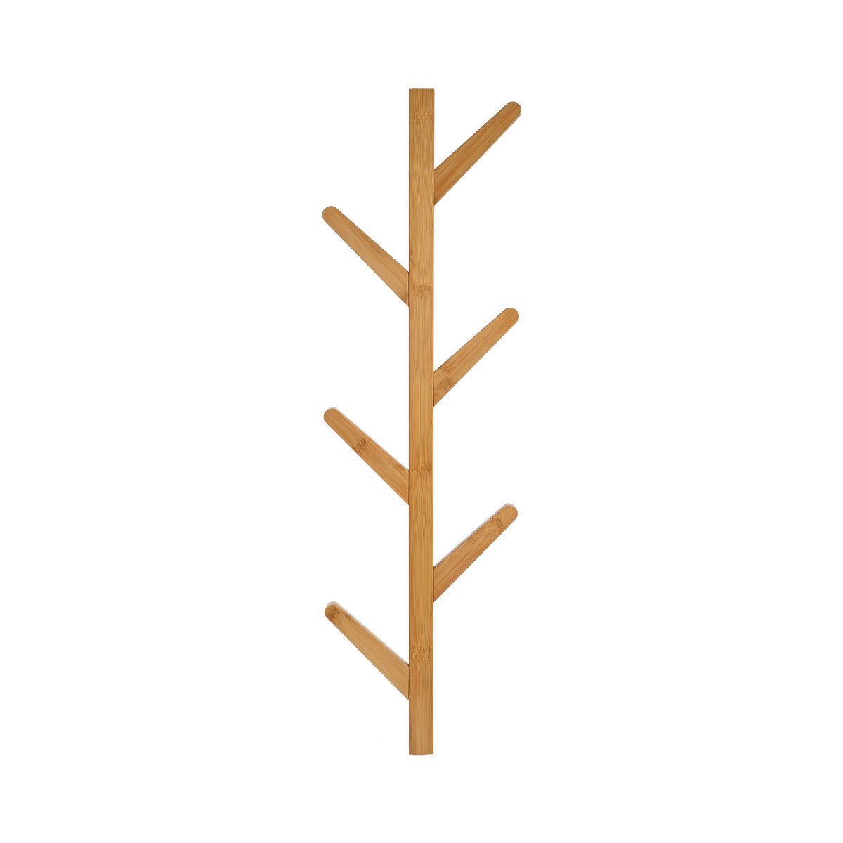 ESTIA ESTIA ΚΡΕΜΑΣΤΡΑ ΤΟΙΧΟΥ BAMBOO ΚΑΘΕΤΗ 6 ΘΕΣΕΩΝ ΜΕ ΠΛΑΚΕ ΓΑΝΤΖΟΥΣ