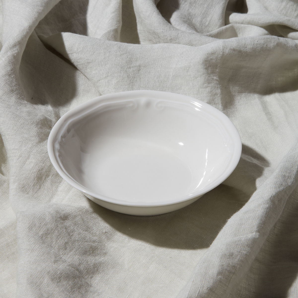 ESTIA ESTIA ΜΠΟΛ ATHÉNÉE ΠΟΡΣΕΛΑΝΙΝΟ ΑΝΑΓΛΥΦΟ 16.5cm WHITE
