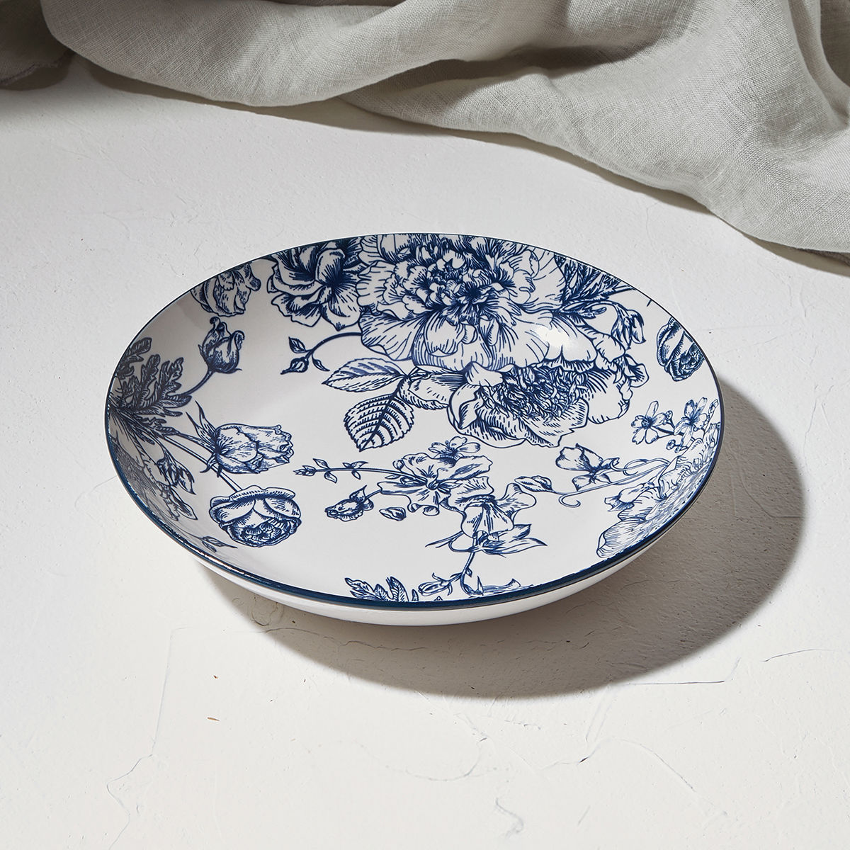 ESTIA ESTIA ΠΙΑΤΟ ΒΑΘΥ GARDEN ΠΟΡΣΕΛΑΝΙΝΟ 21cm