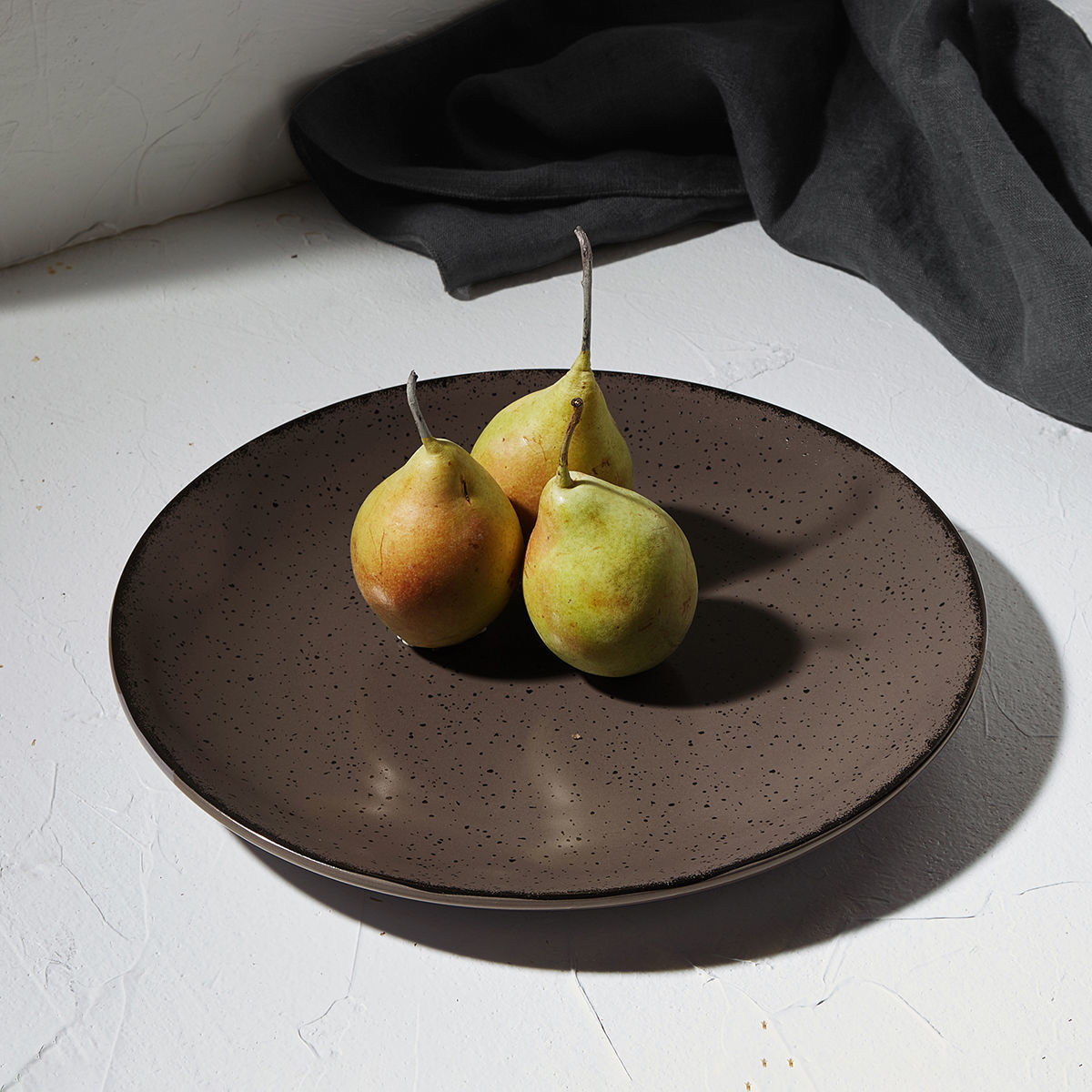 ESTIA ESTIA ΠΙΑΤΟ ΡΗΧΟ TERRA ΠΟΡΣΕΛΑΝΙΝΟ 21cm GREY