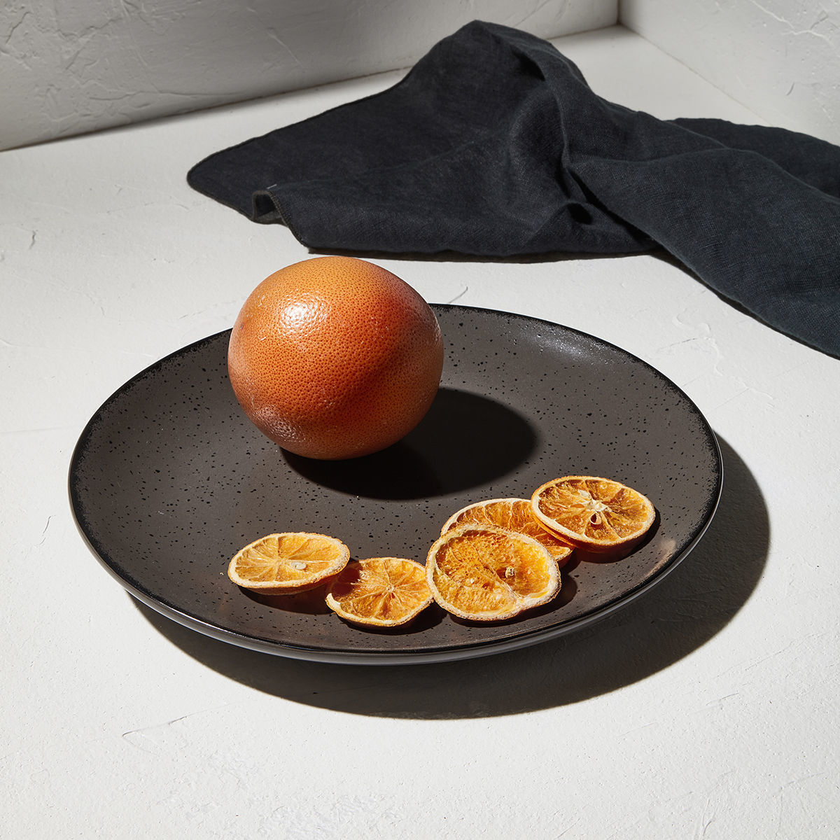 ESTIA ESTIA ΠΙΑΤΟ ΡΗΧΟ TERRA ΠΟΡΣΕΛΑΝΙΝΟ 27cm GREY