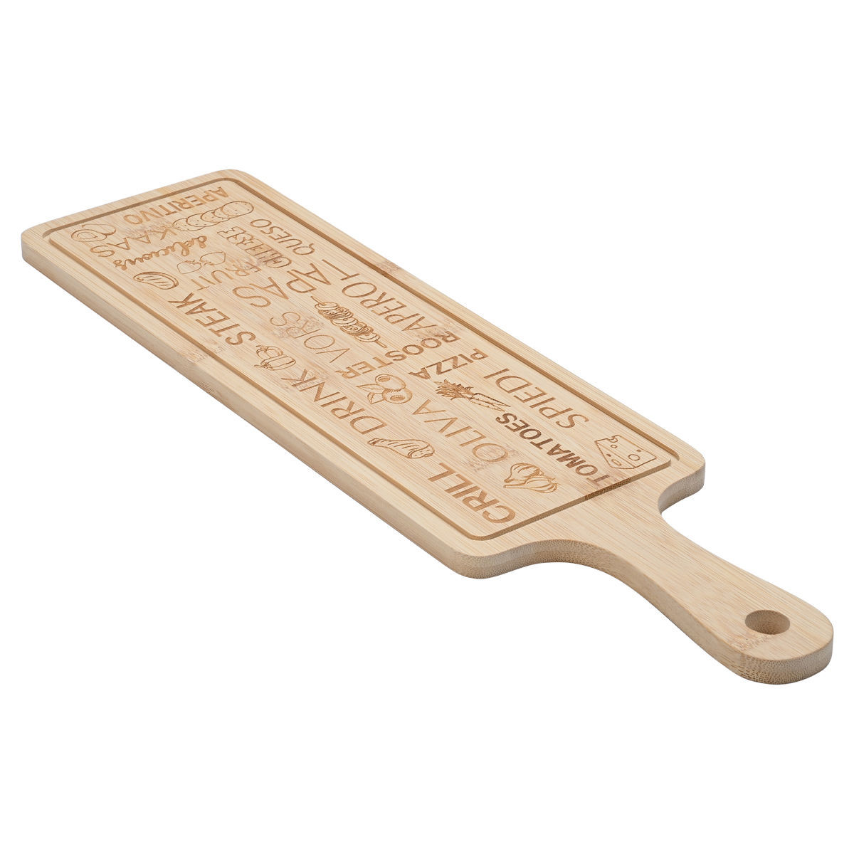 ESTIA ESTIA ΠΛΑΤΩ ΣΕΡΒΙΡΙΣΜΑΤΟΣ BAMBOO 44x12cm