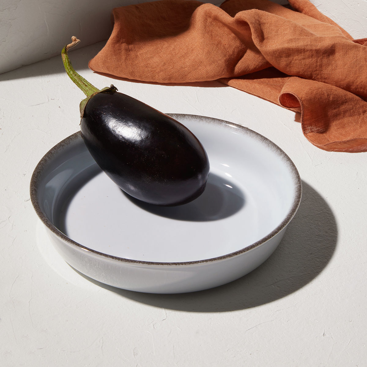 ESTIA ESTIA ΣΑΛΑΤΙΕΡΑ ΚΑΘΕΤΗ PEARL ΠΟΡΣΕΛΑΝΙΝΗ 23cm WHITE
