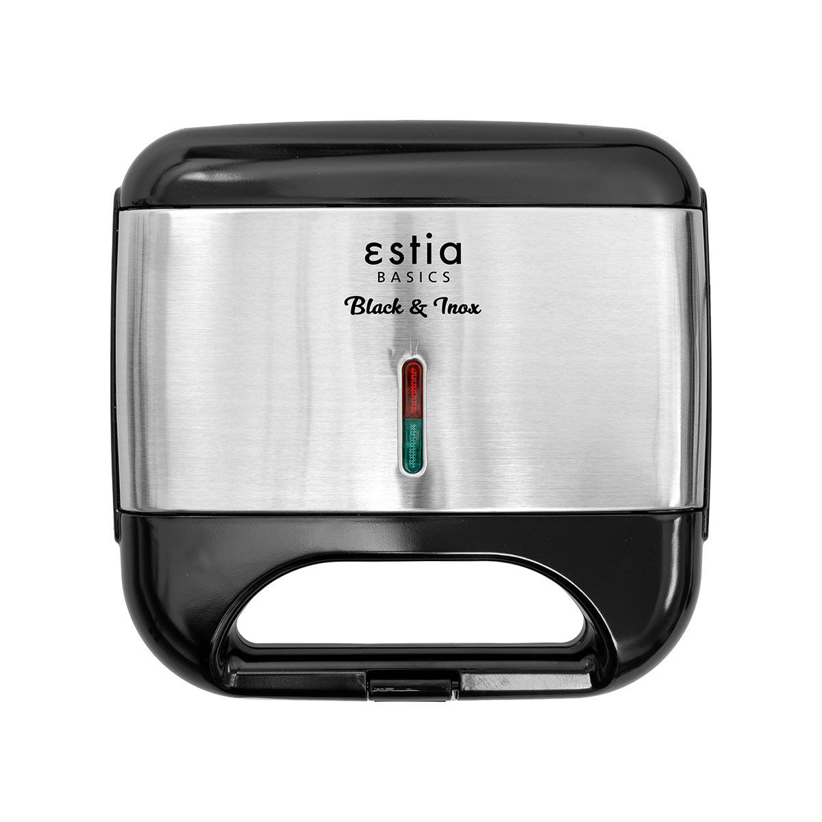 Estia Τοστιέρα BLACK & INOX 2 ΘΕΣΕΩΝ 800w