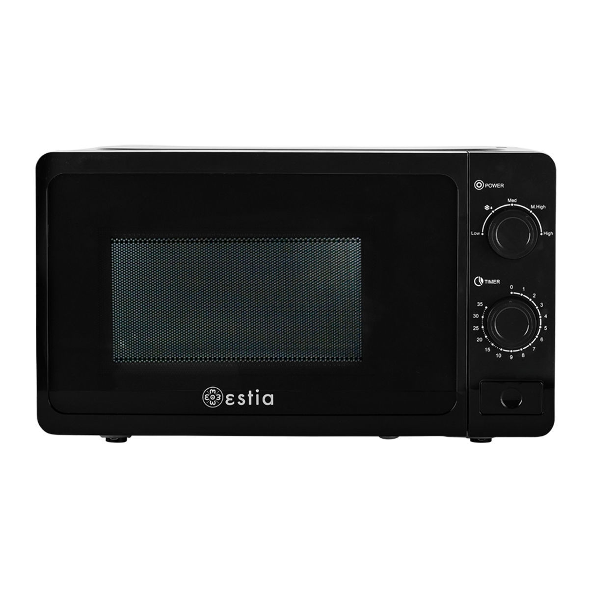ESTIA ESTIA ΦΟΥΡΝΟΣ ΜΙΚΡΟΚΥΜΑΤΩΝ WAVE PRO 700w 20lt ΜΑΥΡΟΣ