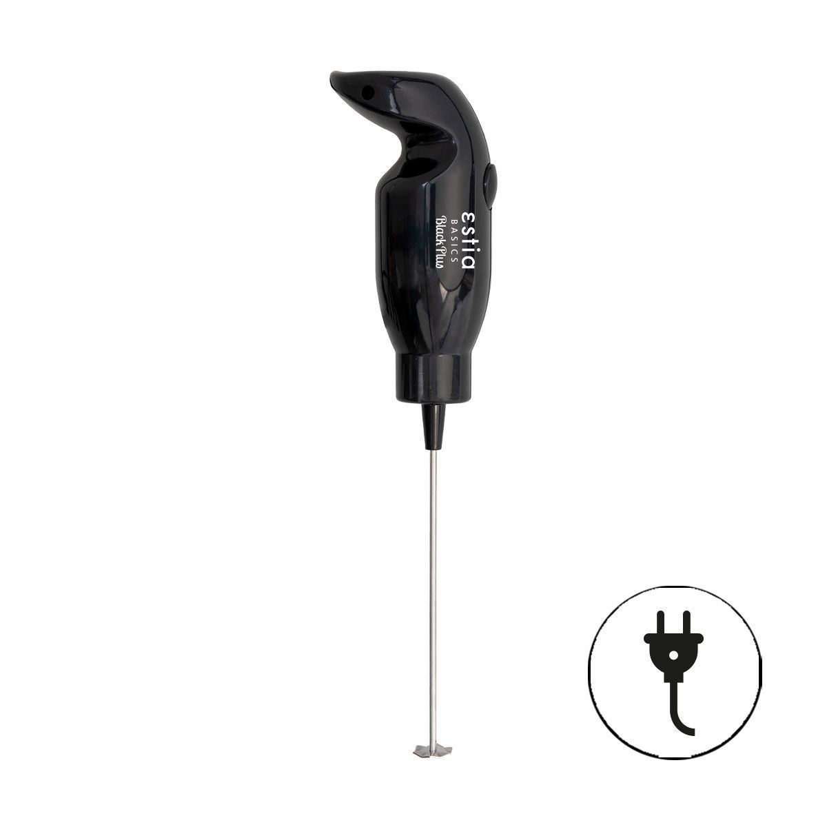 ESTIA ESTIA ΦΡΑΠΕΔΙΕΡΑ ΧΕΙΡΟΣ ΗΛΕΚΤΡΙΚΗ BLACK PLUS 25w 2 ΤΑΧΥΤΗΤΩΝ