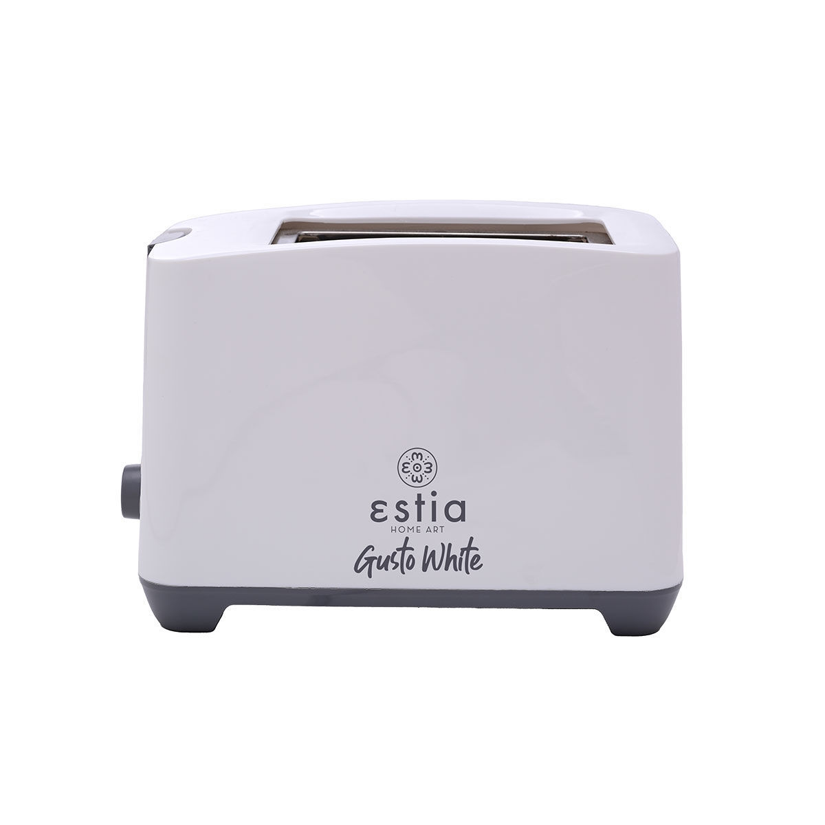 ESTIA ESTIA ΦΡΥΓΑΝΙΕΡΑ GUSTO WHITE 2 ΘΕΣΕΩΝ ΜΕ 7 ΕΠΙΠΕΔΑ ΨΗΣΙΜΑΤΟΣ 750w ΛΕΥΚΗ