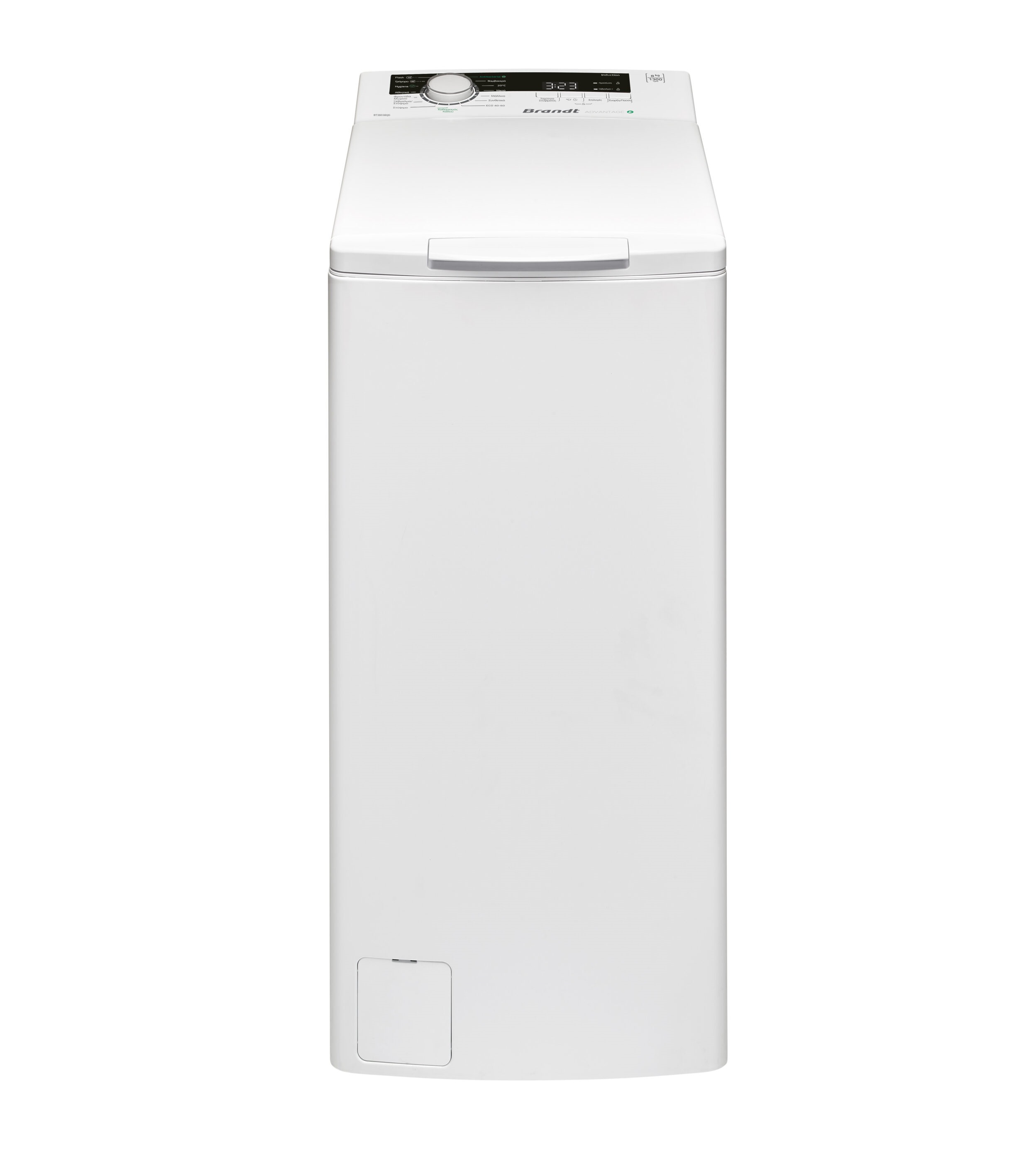 Brandt Πλυντήριο Ρούχων Ανω Φόρτωσης BT38038QG (8kg 1300rpm A)