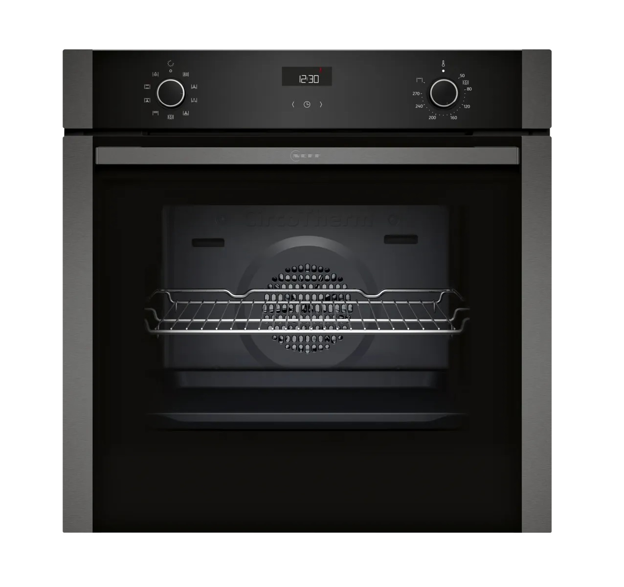 Neff Εντοιχιζόμενος Φούρνος Ανω Πάγκου B1ACE4AG3 71lt Graphite-Grey