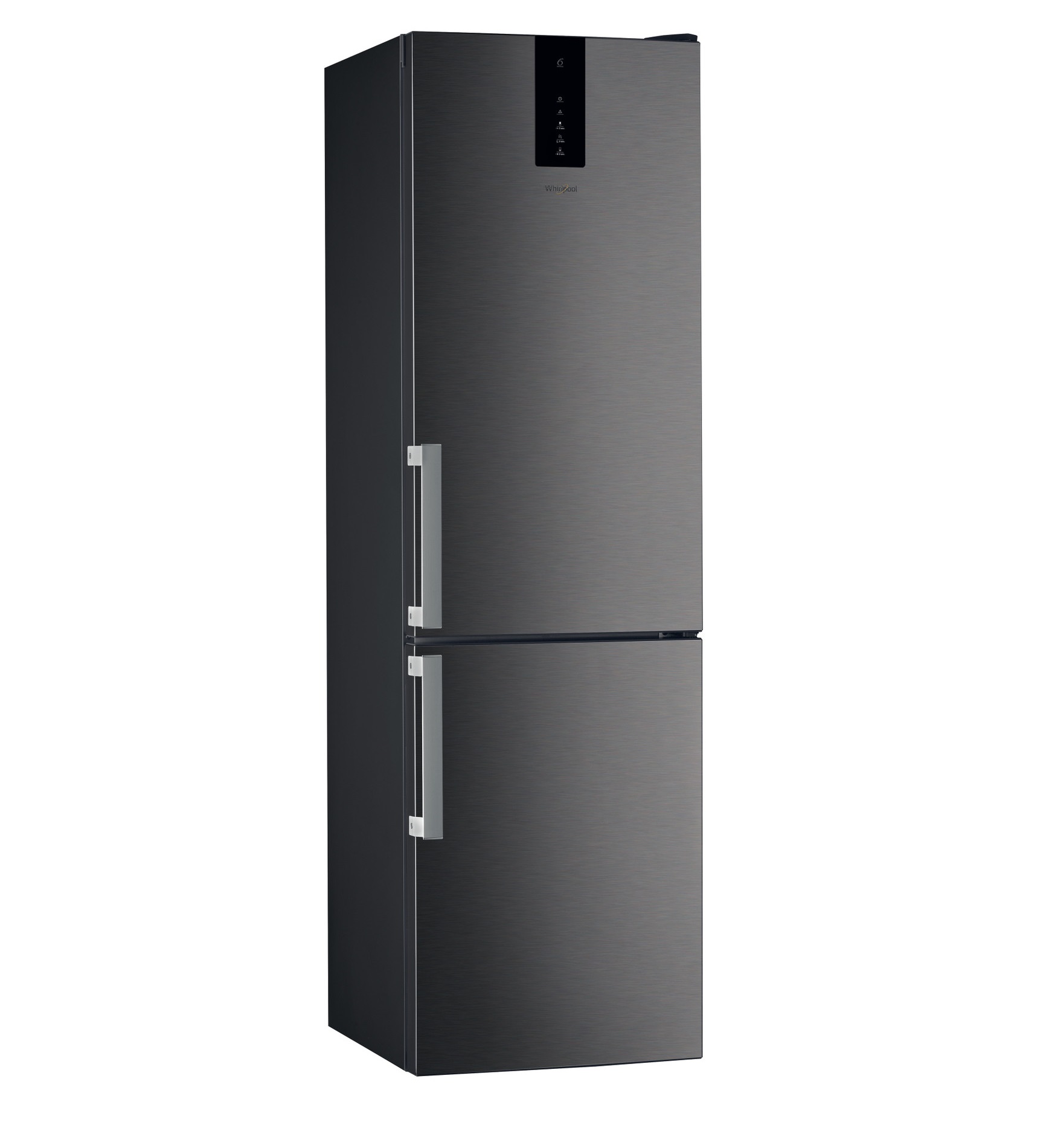 Whirlpool Ψυγειοκαταψύκτης W9 931A KS H 355lt No Frost Υ201.3xΠ59.5xΒ65.5εκ. Μαύρος