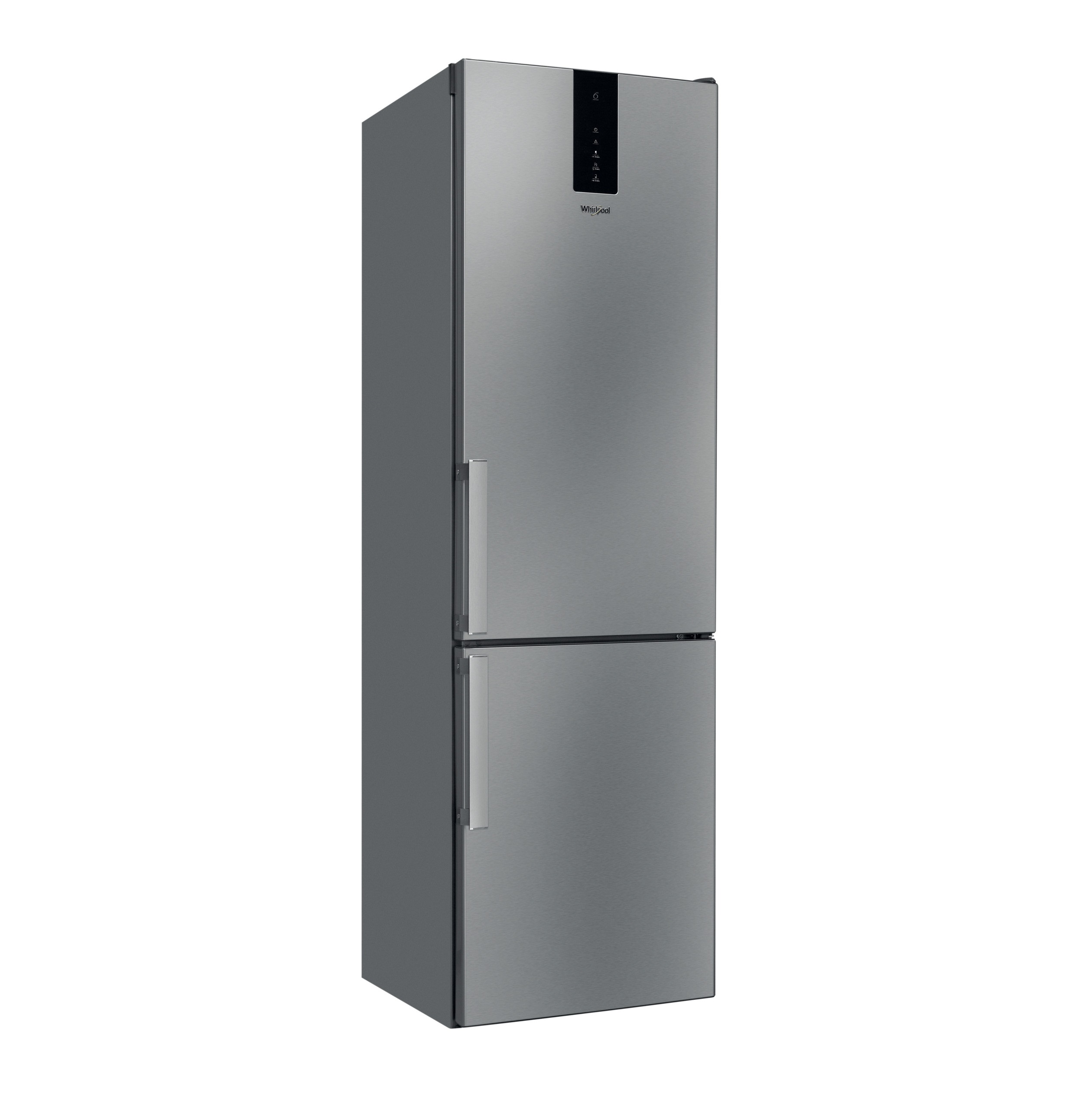 Whirlpool Ψυγειοκαταψύκτης W9 941A IX H 355lt No Frost Υ201.3xΠ59.5xΒ65.5εκ. Inox