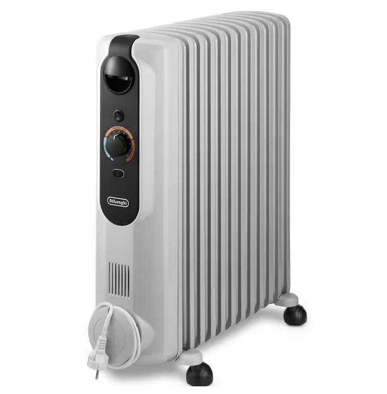 Delonghi Ηλεκτρικό Καλοριφέρ Λαδιού RadiaS Easytronic TRRSE1225 με 12 Φέτες 2500W