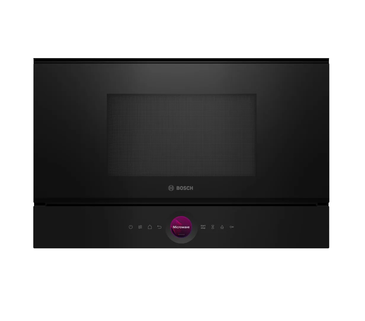 Bosch Εντοιχιζόμενος Φούρνος Μικροκυμάτων BEL7321B1 21lt Μαύρος