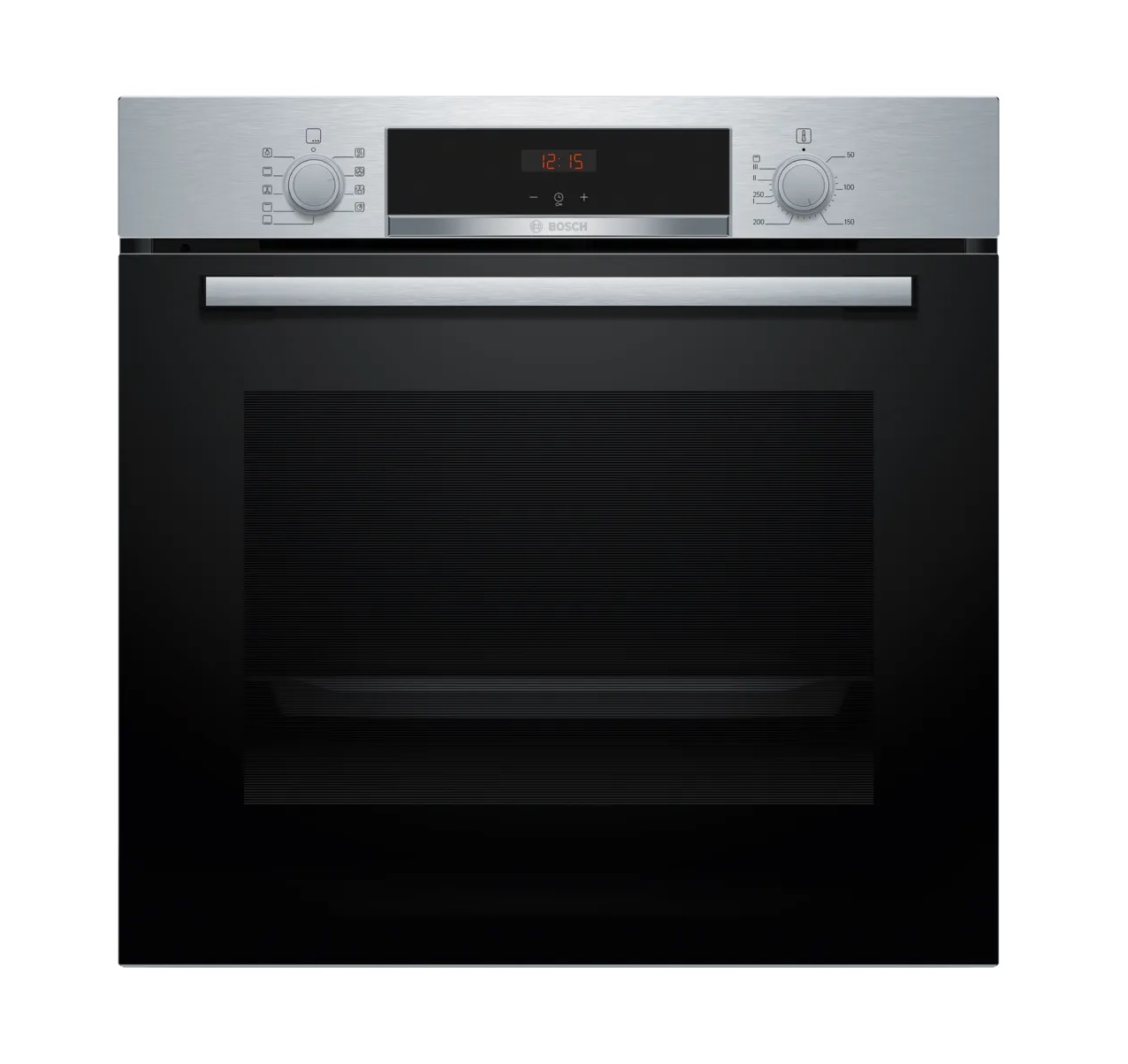 Bosch Εντοιχιζόμενος Φούρνος Ανω Πάγκου HBA534ES4 71lt Inox