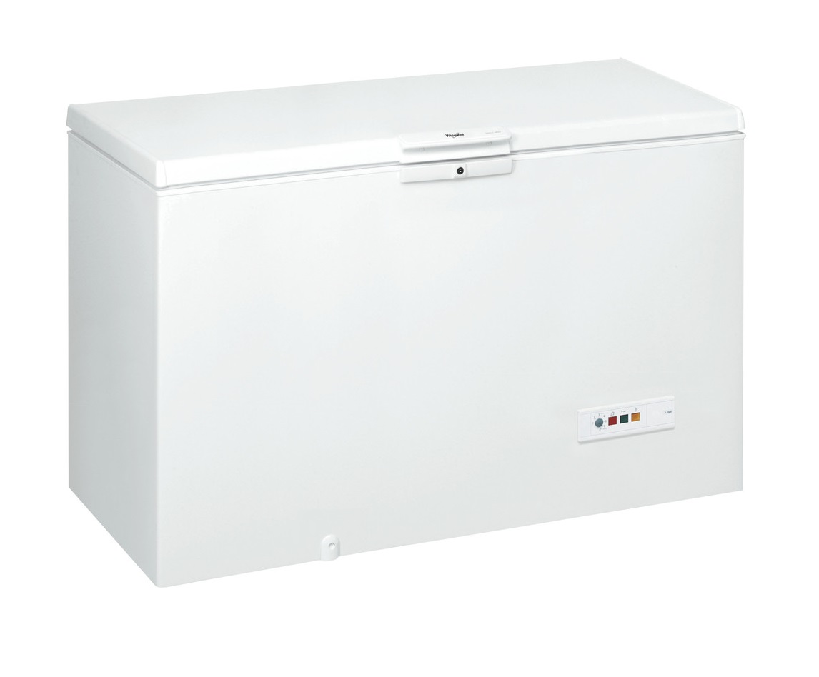 Whirlpool Καταψύκτης Μπαούλο WHM4612 437lt Υ91,6xΠ140,5xΒ69,8εκ. Λευκός