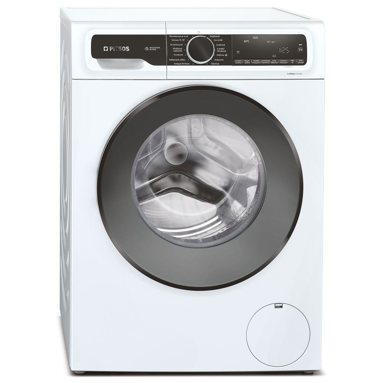 Pitsos Πλυντήριο Ρούχων WUP140BG9 (9kg 1400rpm A) - 5 Χρόνια Εγγύηση