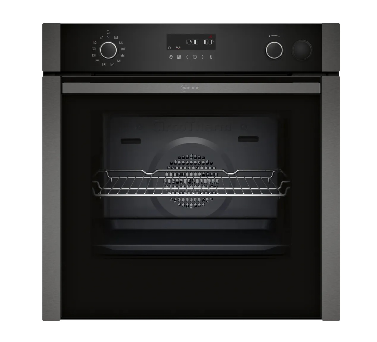 Neff Εντοιχιζόμενος Φούρνος Ανω Πάγκου B5AVM7AG7 71lt Μαύρος