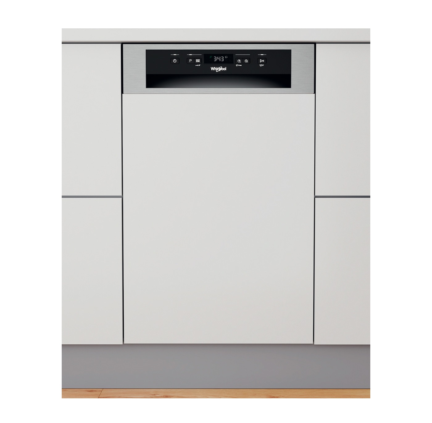 Whirlpool Εντοιχιζόμενο Πλυντήριο Πιάτων WSBC 3M27 X για 10 Σερβίτσια Π44,8xY82εκ.