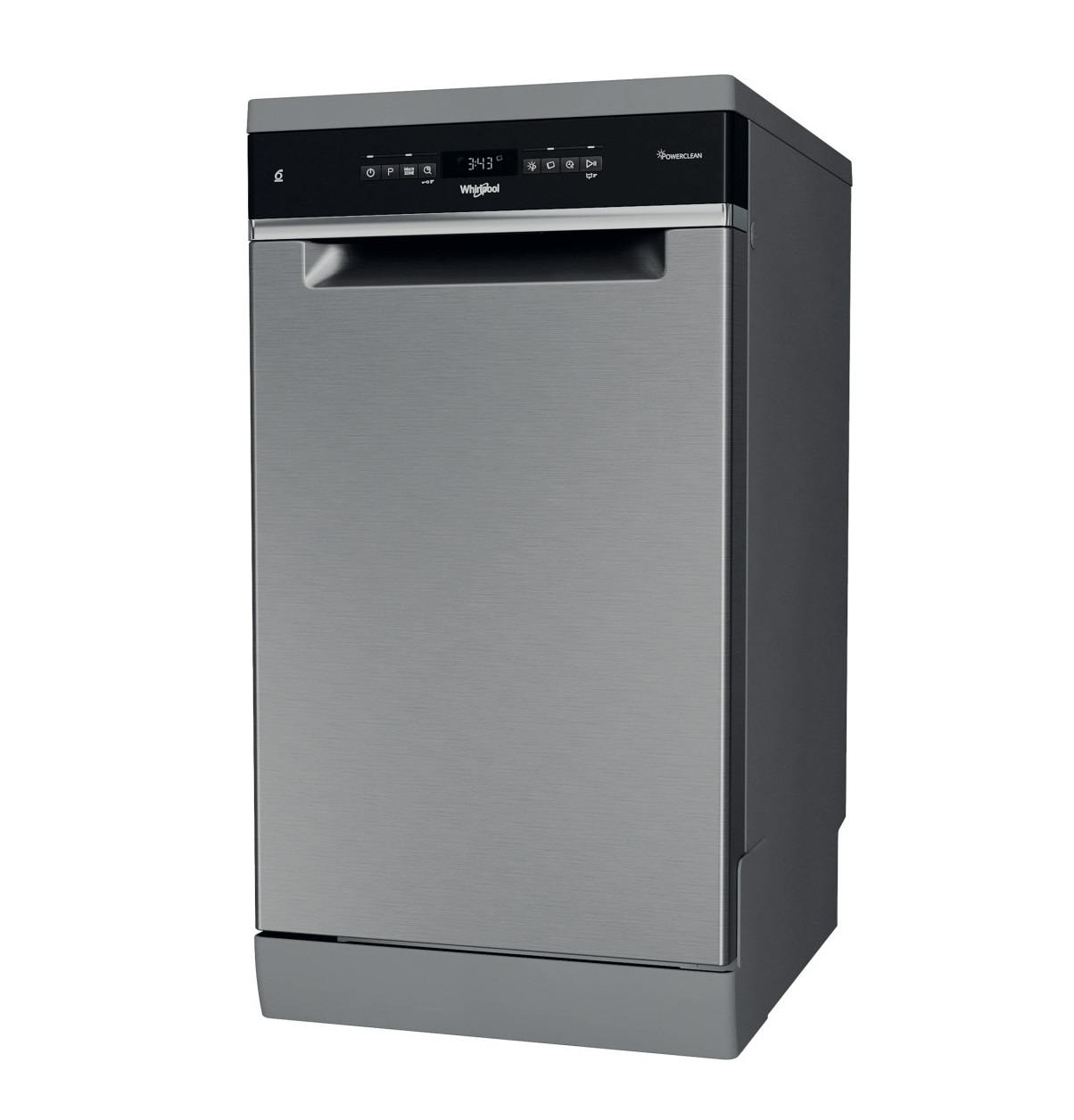 Whirlpool Πλυντήριο Πιάτων WSFO 3O34 PF X για 10 Σερβίτσια Π45xY85εκ. Inox