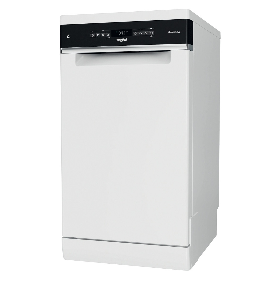 Whirlpool Πλυντήριο Πιάτων WSFΟ 3Β23 P για 10 Σερβίτσια Π45xY85εκ. Λευκό