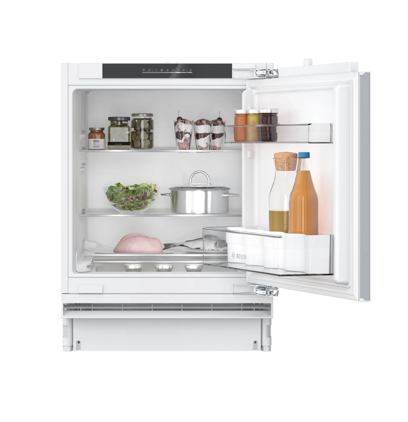 Bosch Υποτοιχιζόμενο Ψυγείο Μονόπορτο KUR21VFE0 134lt Υ82xΠ59,8xΒ54.8εκ.