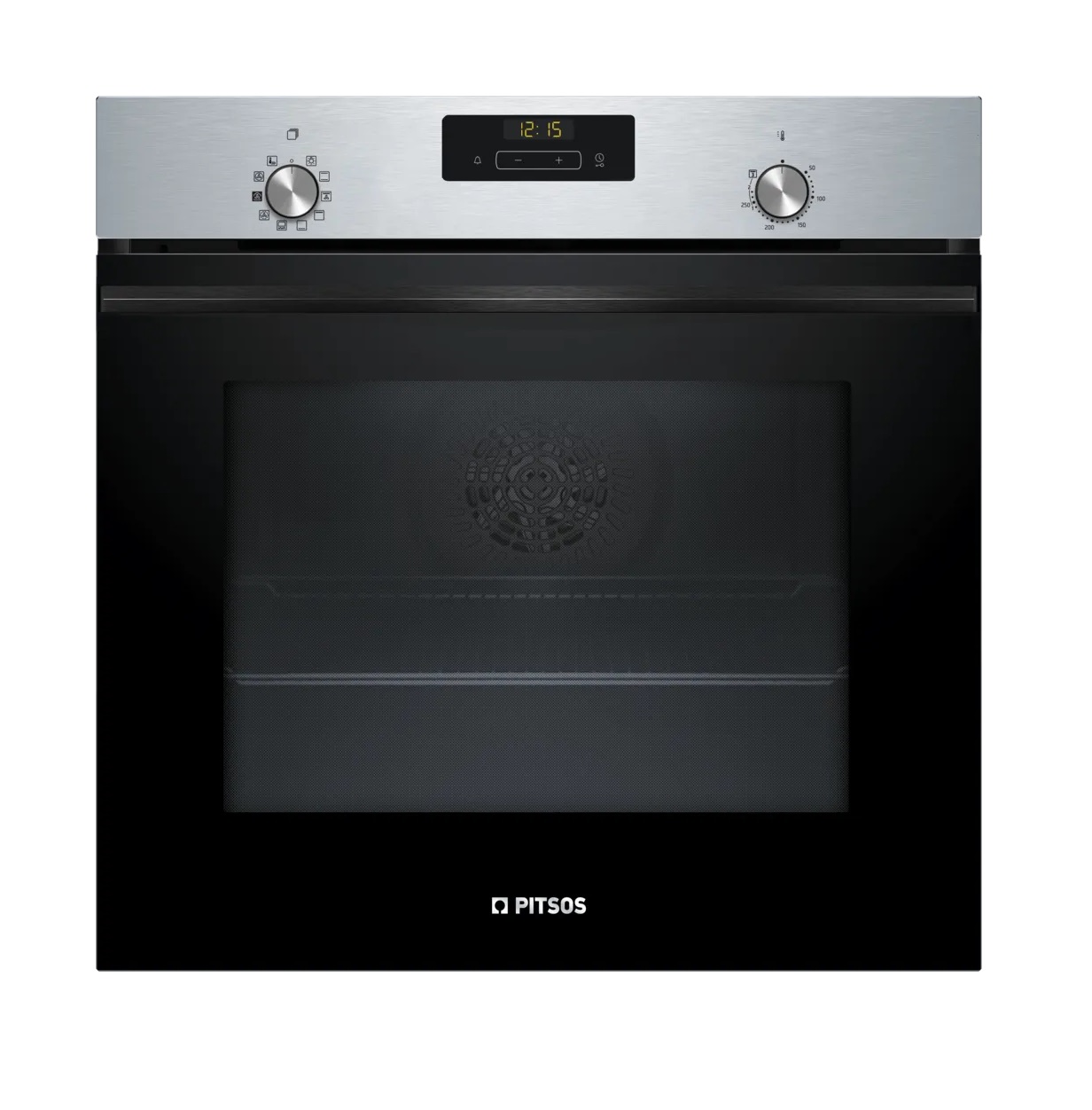 Pitsos Εντοιχιζόμενος Φούρνος Ανω Πάγκου PH22S40X3 71lt Inox
