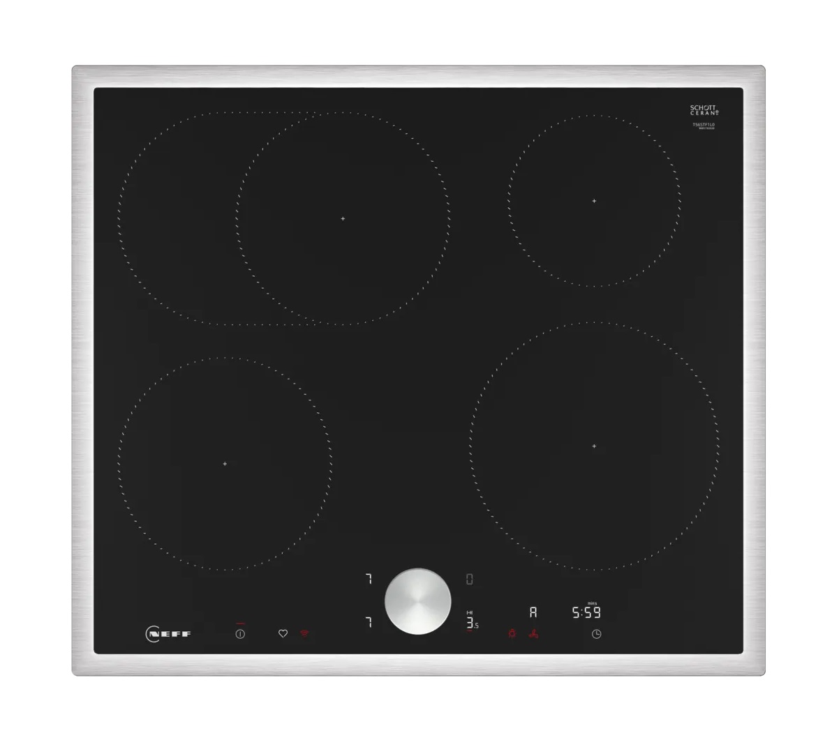 Neff Αυτόνομη Επαγωγική Εστία T56STF1L0 58.3cm 