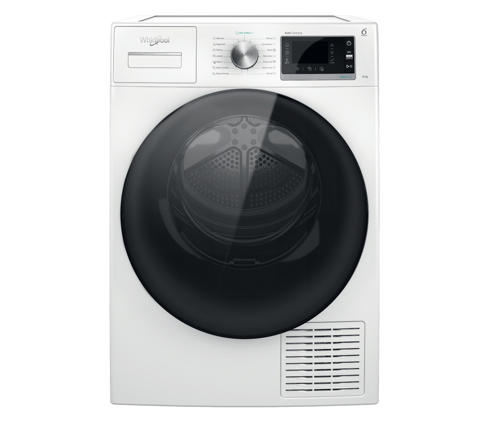 Whirlpool Στεγνωτήριο Ρούχων με Αντλία Θερμότητας W6 D94WB EE (9kg Α+++)