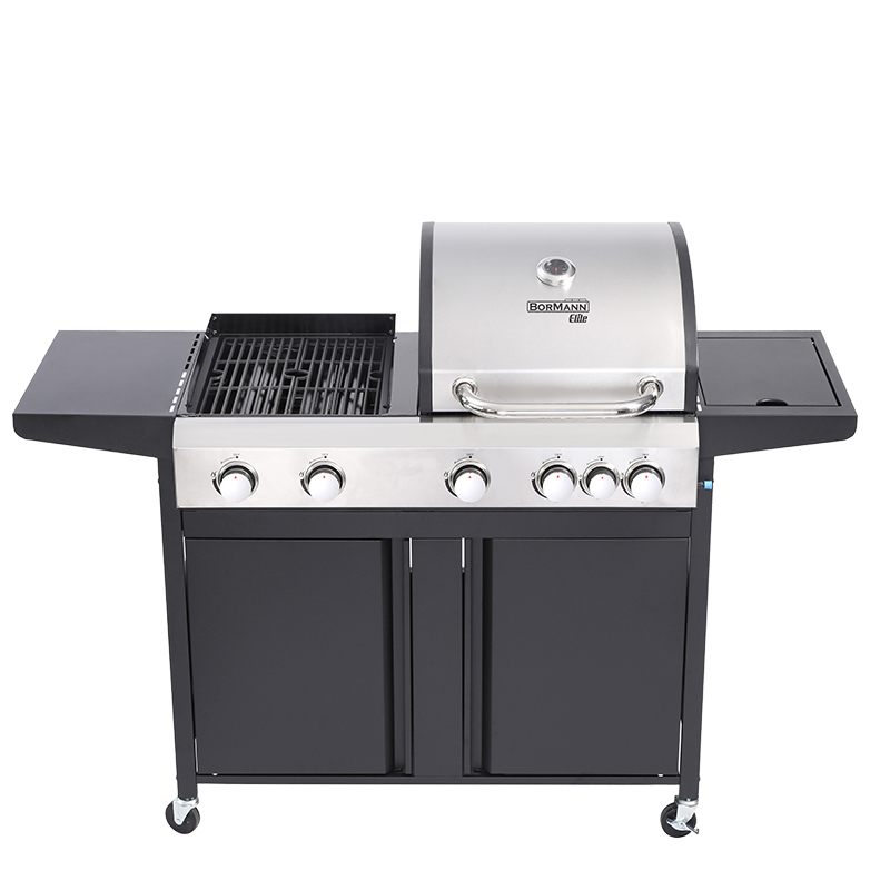 BORMANN ELITE BORMANN Elite BBQ5060 Ψησταριά Υγραερίου 3 σε 1 Combo Grill