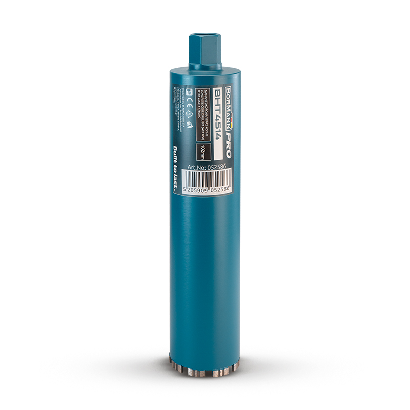 BORMANN Pro BORMANN Pro BHT4514 Διαμαντοκορώνα Υγρής Κοπής Φ102 X450  1 1/4UNC