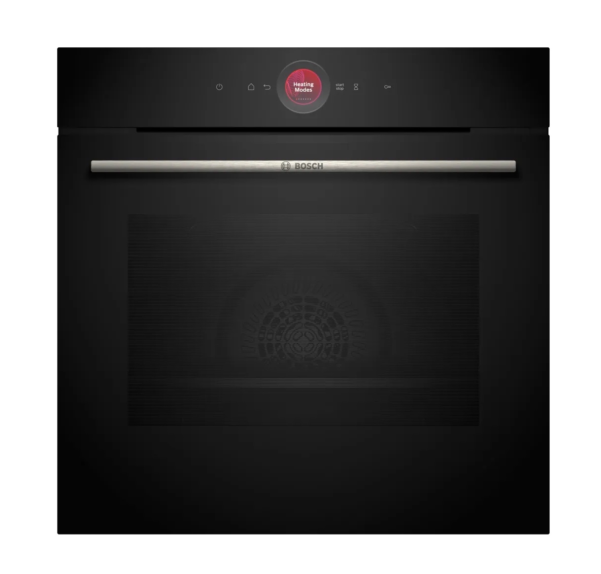 Bosch Εντοιχιζόμενος Φούρνος Ανω Πάγκου HBG7721B1 71lt Μαύρος