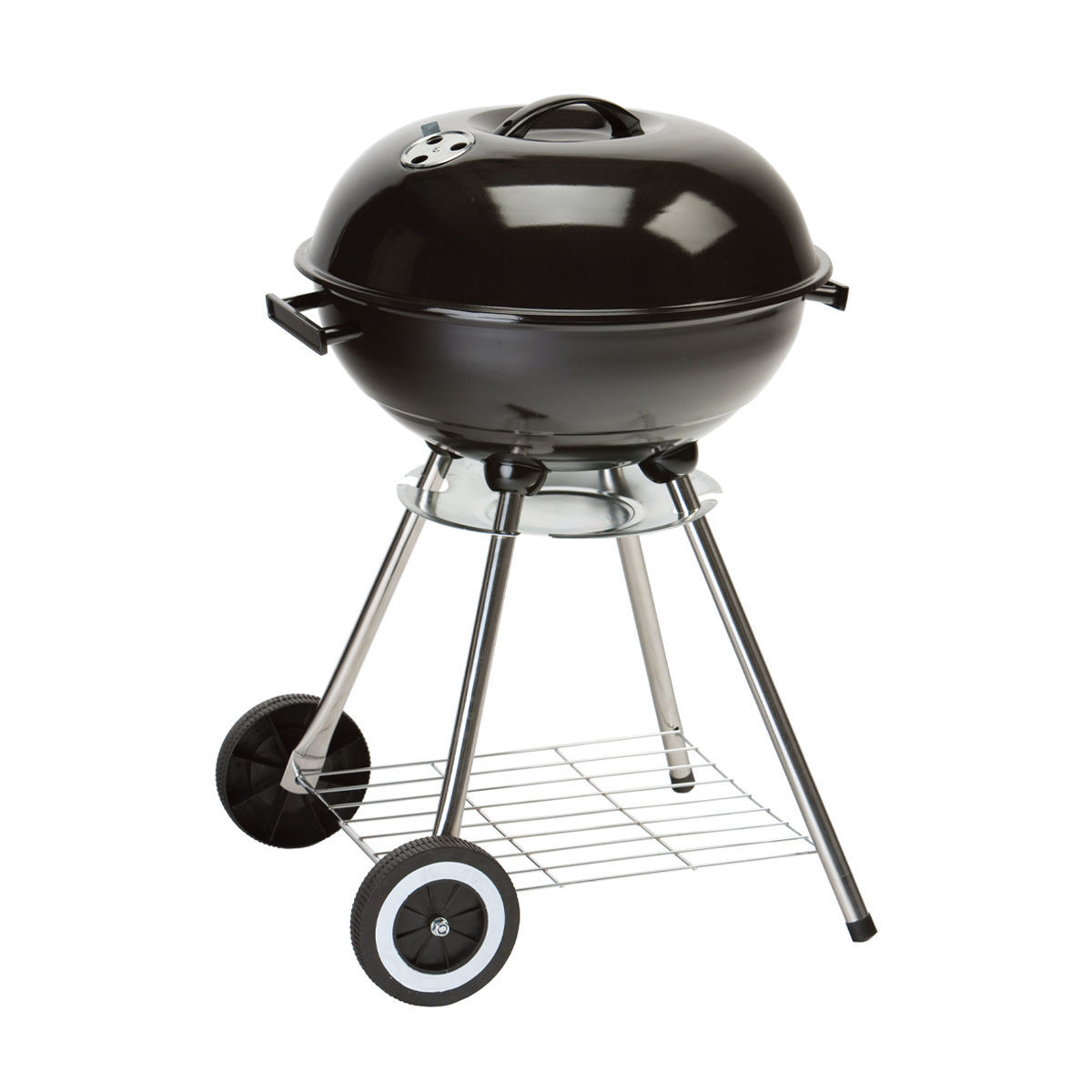 Estia TERRA ΨΗΣΤΑΡΙΑ ΚΑΡΒΟΥΝΟΥ BBQ 44cm ΜΕ ΚΑΠΑΚΙ ΚΑΙ ΡΟΔΕΣ ΜΕΤΑΦΟΡΑΣ