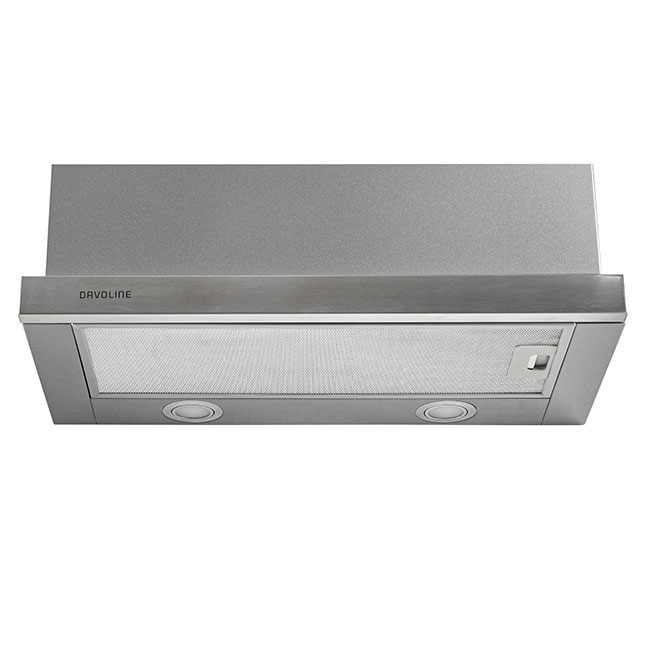 Davoline Απορροφητήρας Συρόμενος Omega Plus Gr-Ix 60cm Inox