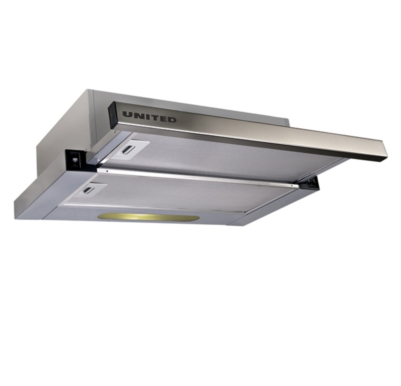 United Απορροφητήρας Συρόμενος HHP-7268 60cm Inox