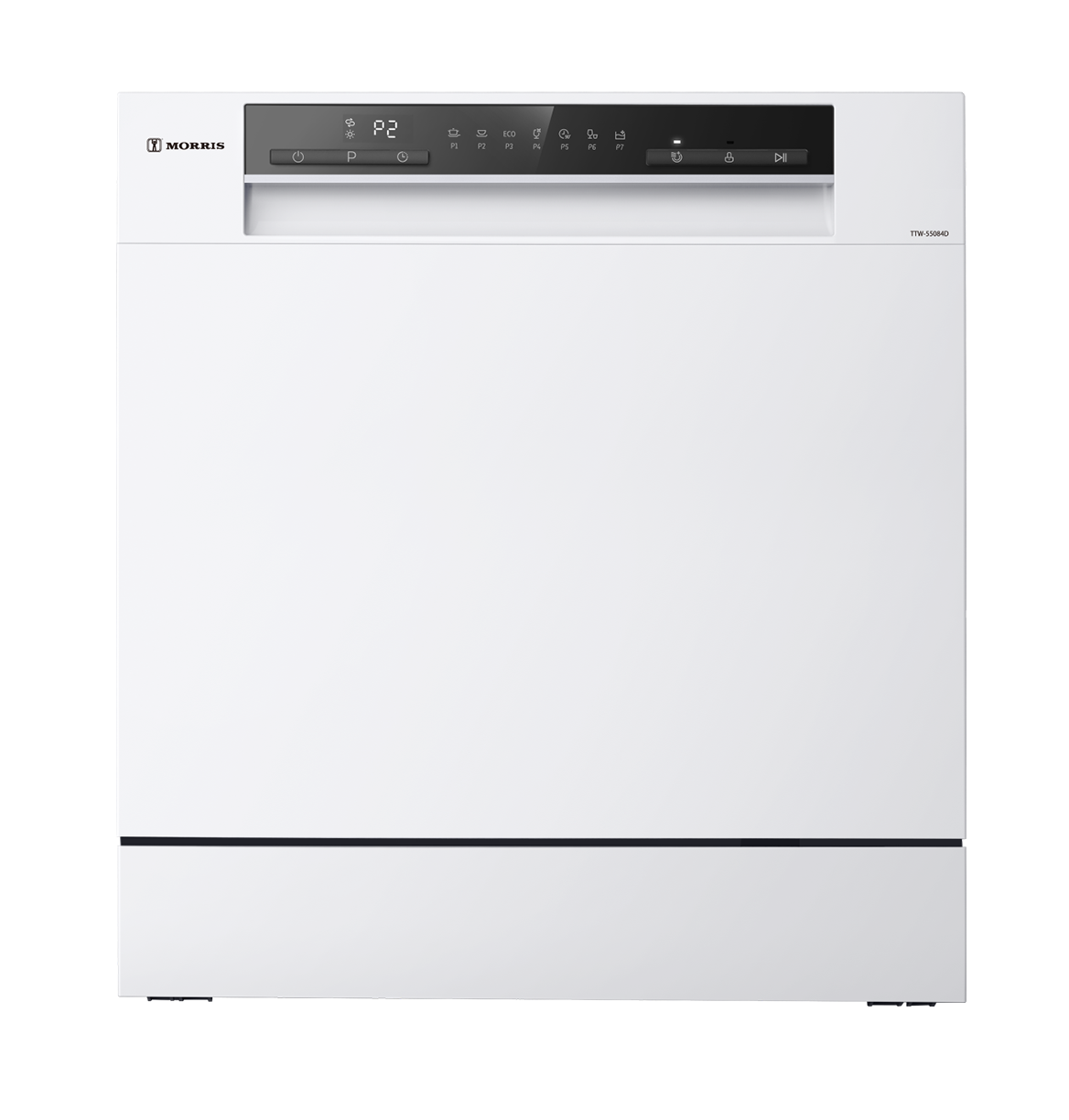 Morris Επιτραπέζιο Πλυντήριο Πιάτων TTW-55084D για 8 Σερβίτσια Π55xY59,5εκ. Λευκό
