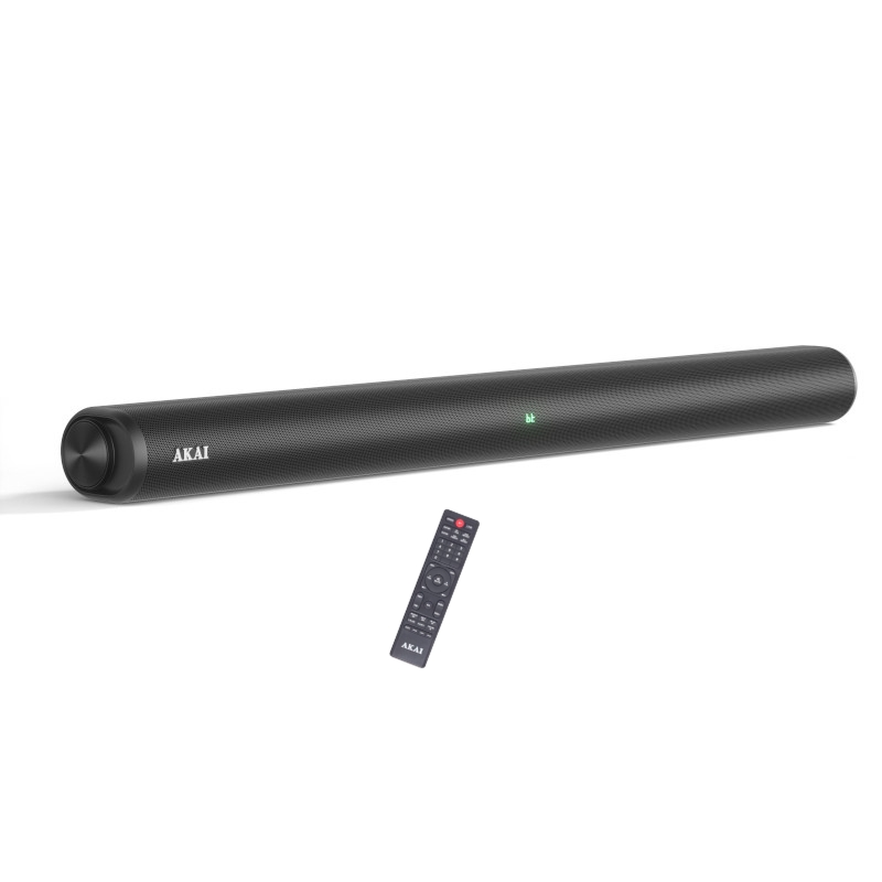 AKAI ASB-6L Soundbar 2.0 καναλιών με Bluetooth, USB, Aux-In, HDMI, TWS, TX, FM, COAX, OPT, LED, EQ και τηλεχειριστήριο-60W RMS