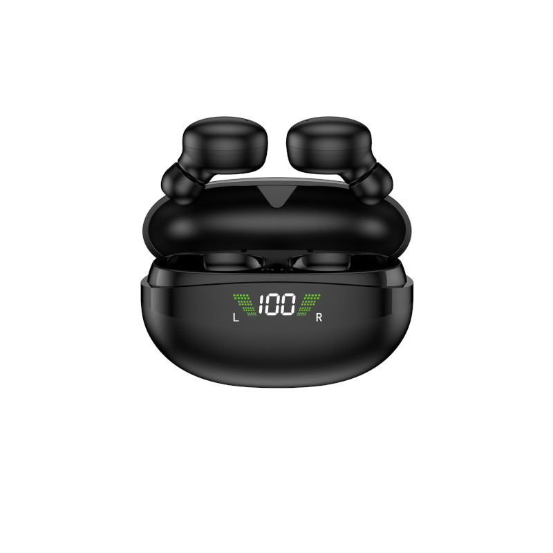 Akai Ακουστικά ασύρματα in-ear BTE-J350  με ψηφιακή οθόνη LED, Bluetooth και Handsfree