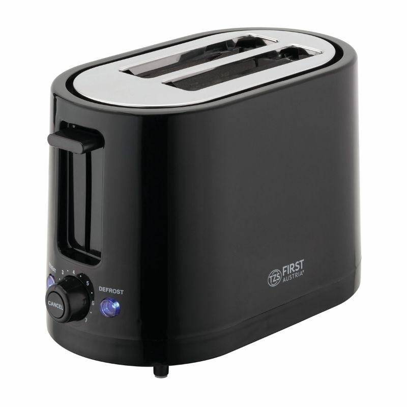First Austria Φρυγανιέρα FA-5368-3-BA Μαύρη 2 θέσεων - 750W