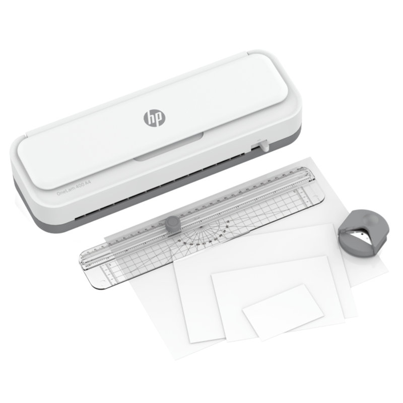 HP Πλαστικοποιητής γραφείου OneLam 400 A4 - 3160 για A4 και χάρακας κοπής