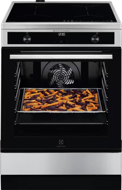 Electrolux  Κουζίνα LKI66021AX 73lt με Επαγωγικές Εστίες Π60cm Inox
