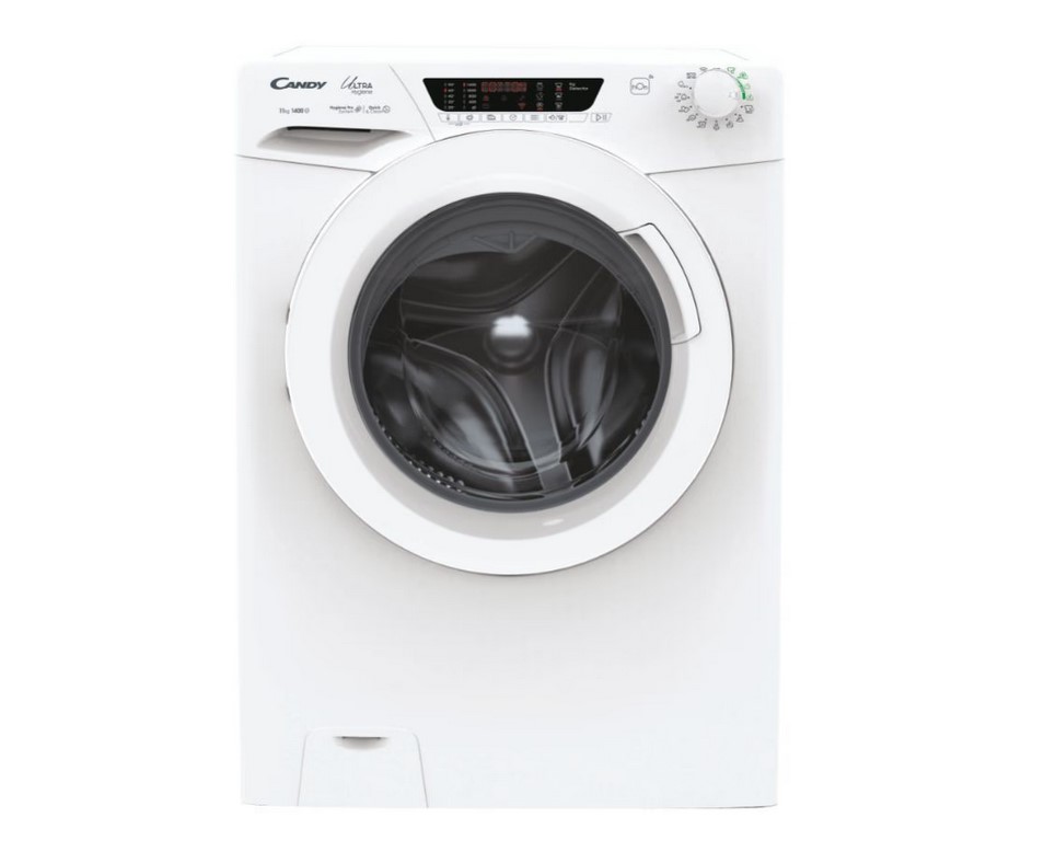 Candy Πλυντήριο Ρούχων HES14114TWM5/1-S (11Kg 1400Rpm A) + 8 Χρονια Εγγύηση στα Ανταλλακτικά